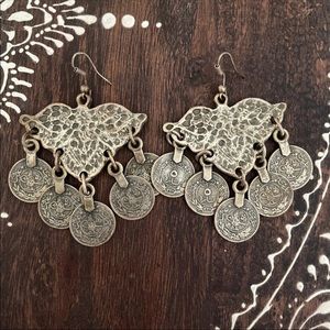 Silver Dangle Earrings from Dubai